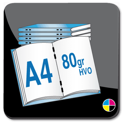 Toon details van Brochures A4 80 gr HVO