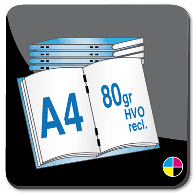 Toon details van Brochures A4 80 gr Recycled HVO