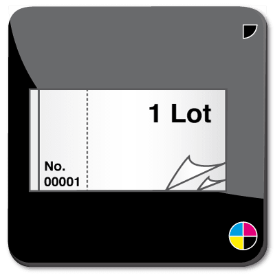 Toon details van Loten met nummering