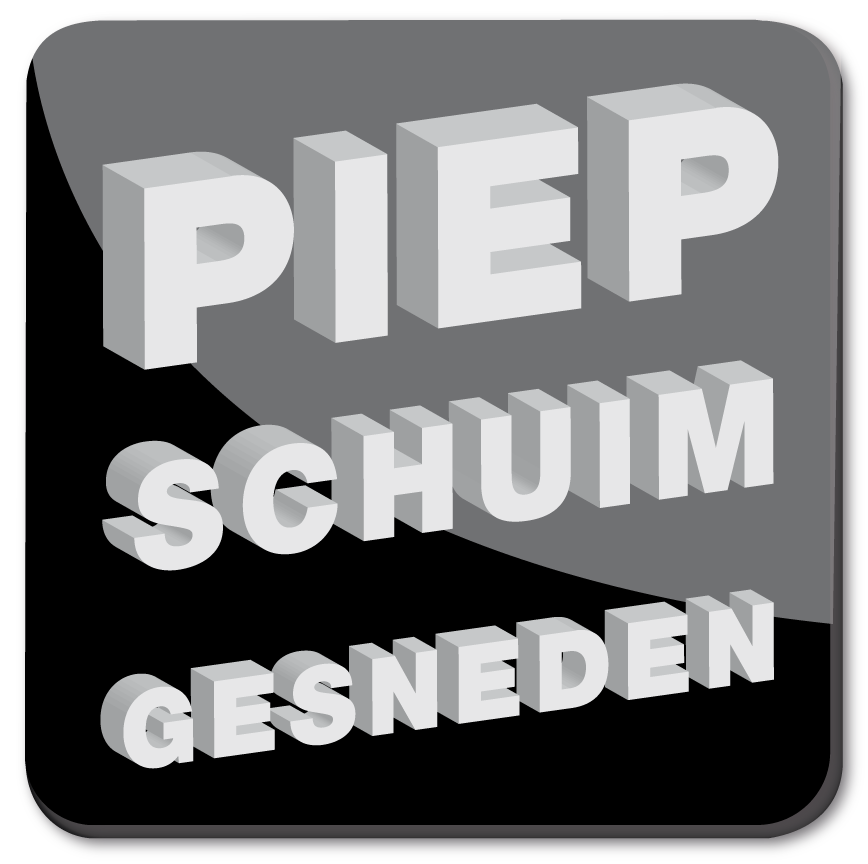 Toon details van Piepschuim snijden.