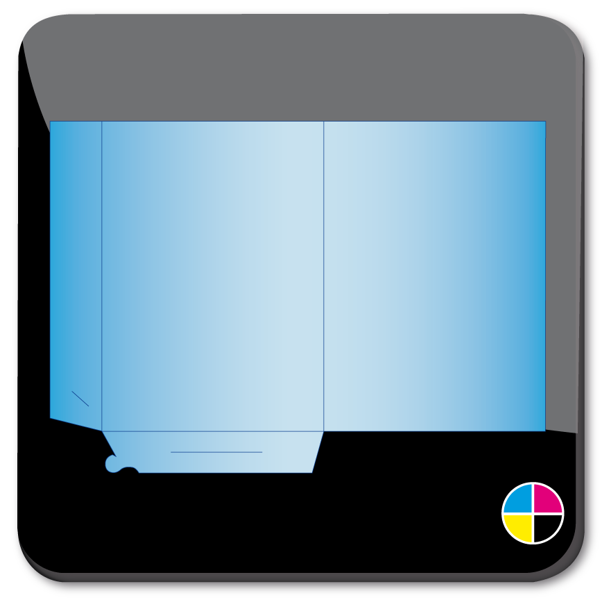 Toon details van 5.0 standaard mappen full-colour matte uitstraling